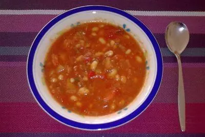 Serbische Bohnensuppe - Suppe ohne Wasser