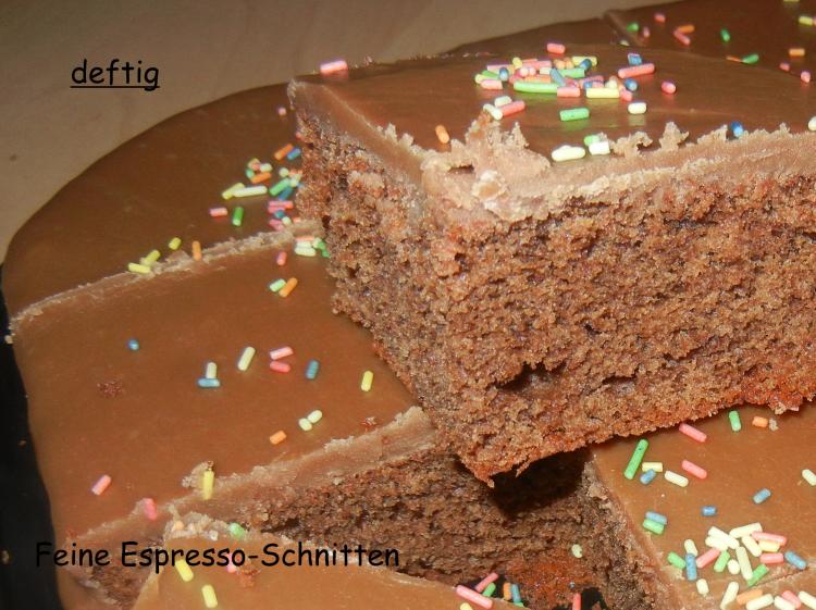 Feine Espresso-Schnitten | Kochmeister Rezept