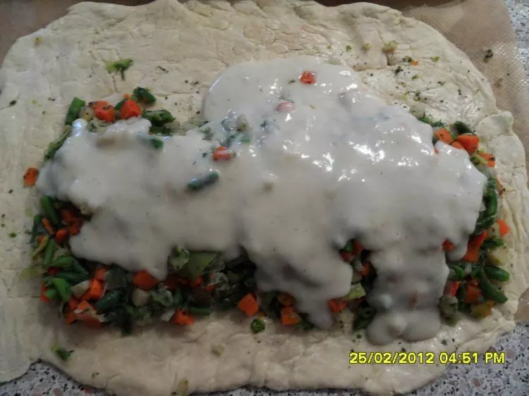 Gemüsehefestrudel