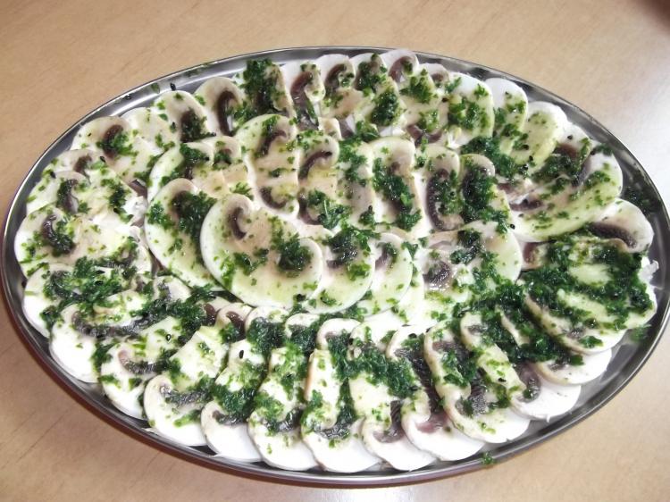 Champignon-Carpaccio | Kochmeister Rezept