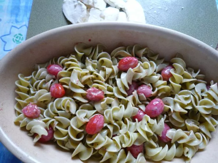 Eierpfanne mit Tomaten