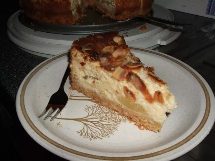 Käse-Apfelkuchen
