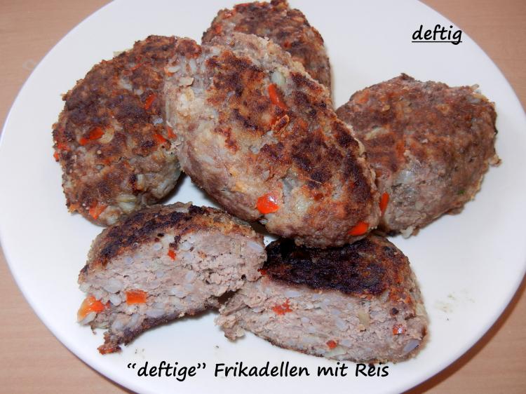 &amp;quot;deftige&amp;quot; Frikadellen mit Reis | Kochmeister Rezept