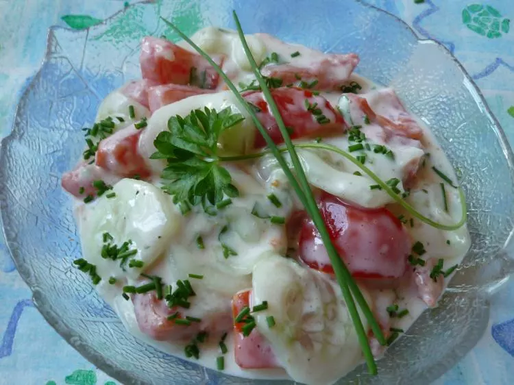 Gurken-Tomaten-Salat