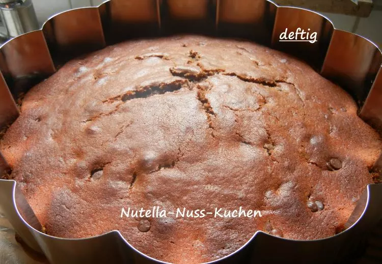 Nutella-Nuss-Kuchen
