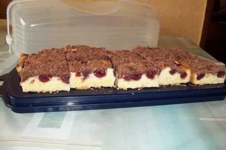 Kirsch-Schokostreusel-Kuchen
