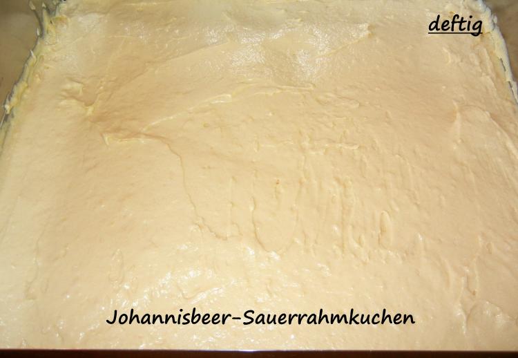 Johannisbeer-Sauerrahmkuchen | Kochmeister Rezept Johannisbeer-Sauerrahmkuchen | Kochmeister Rezept