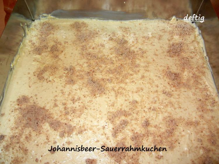 Johannisbeer-Sauerrahmkuchen | Kochmeister Rezept Johannisbeer-Sauerrahmkuchen | Kochmeister Rezept