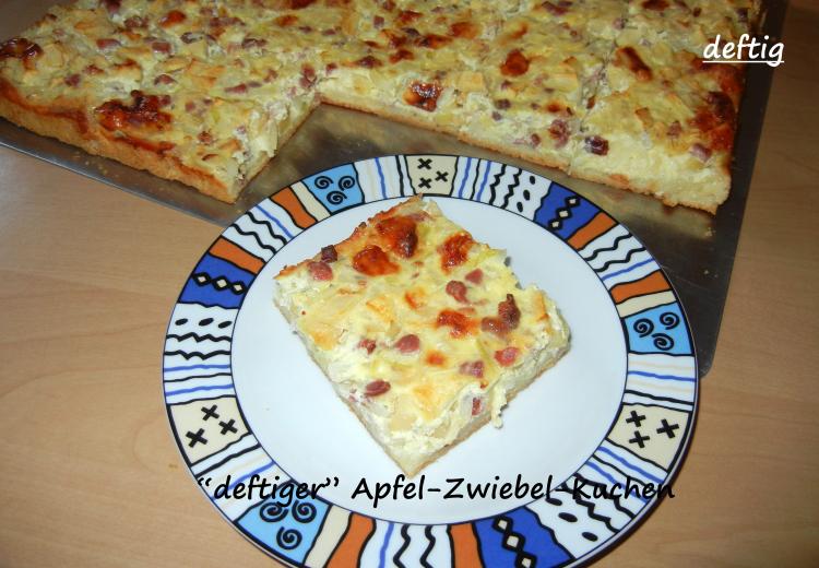 &amp;quot;deftiger&amp;quot; Apfel-Zwiebel-Kuchen | Kochmeister Rezept