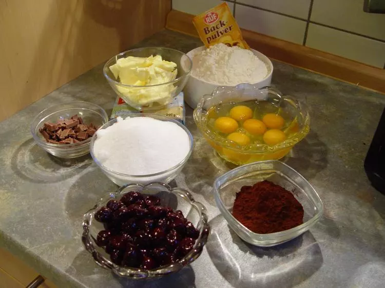 Kirsch-Schoko-Marmorkuchen