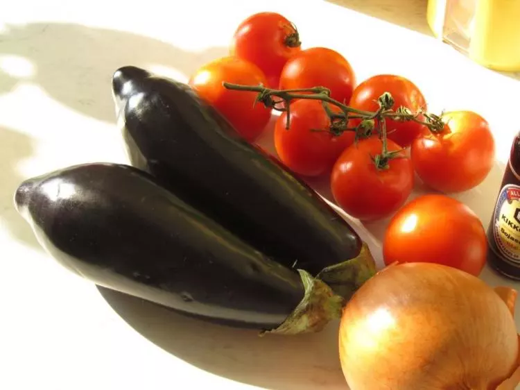 Auberginen-Tomaten-Auflauf