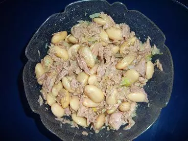 Toskanischer Bohnensalat