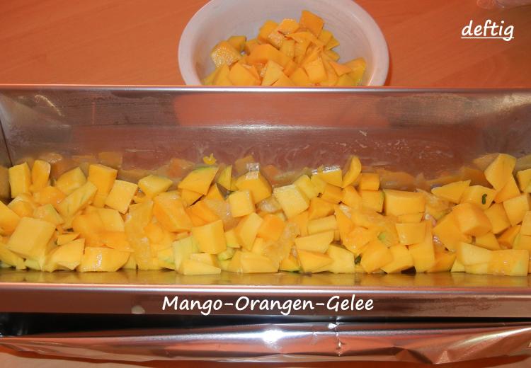 Mango-Orangen-Gelee