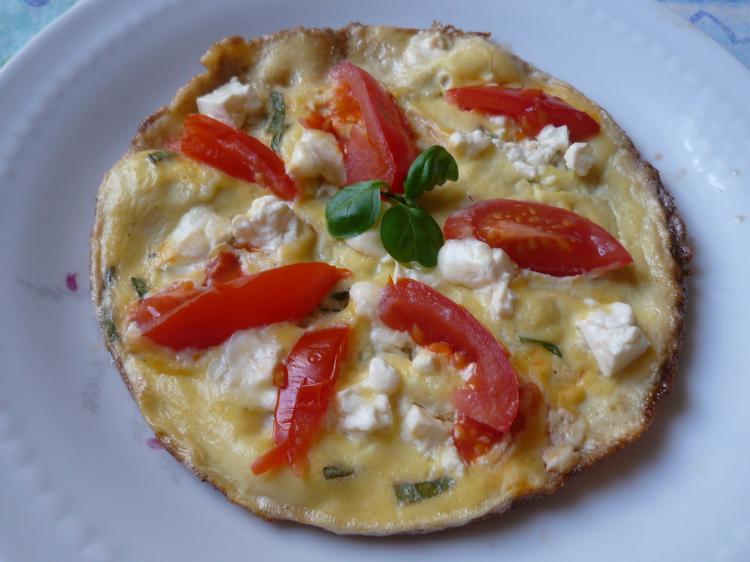 Tomaten-Mozzarella-Omelett | Kochmeister Rezept