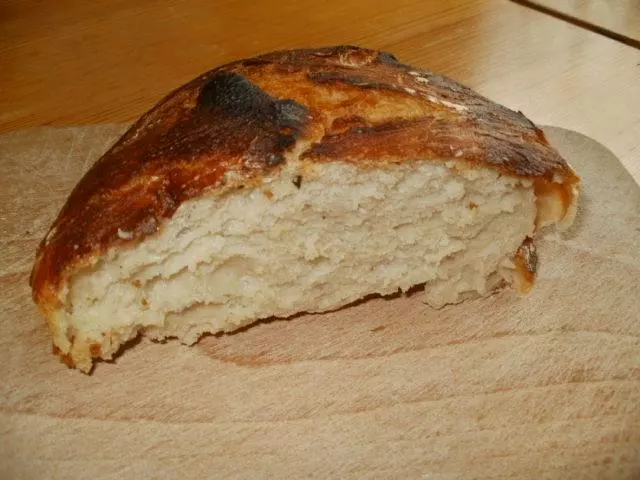 Kochtopfbrot (no-knead bread)