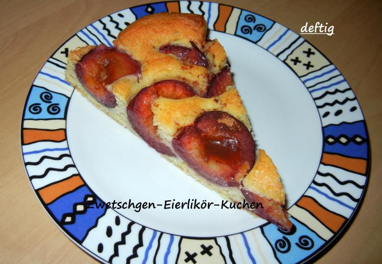 Zwetschgen-Eierlikör-Kuchen | Kochmeister Rezept
