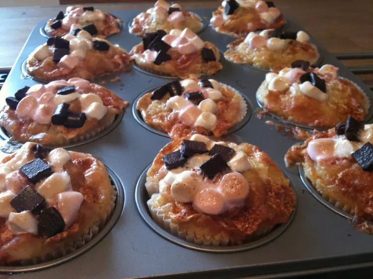 Marshmallow-Muffins