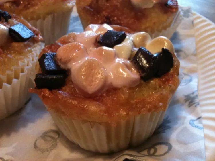 Marshmallow-Muffins