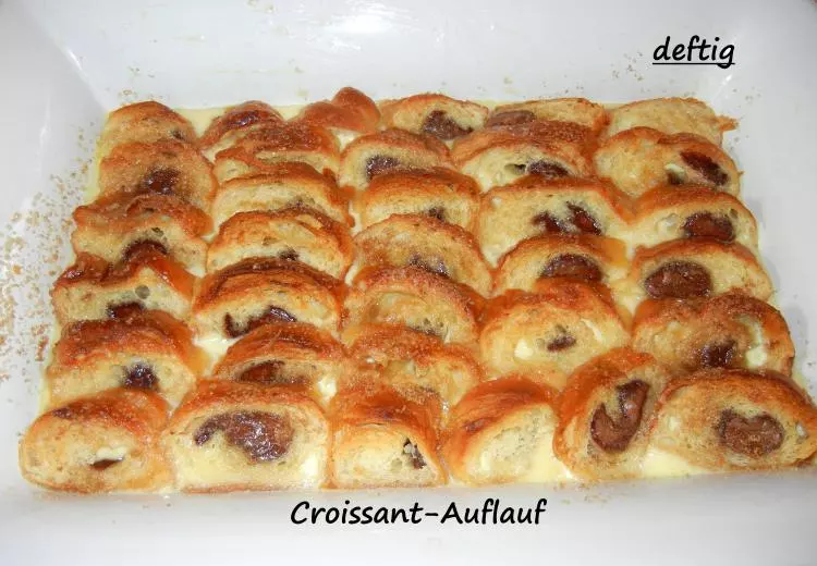 Croissant-Auflauf