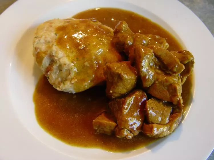 Curry-Zwiebel-Fleisch