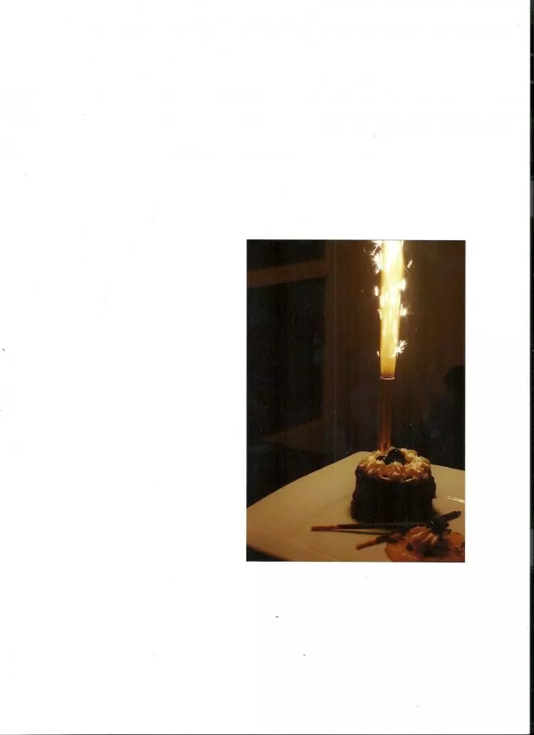 Explodierendes Fruchttörtchen