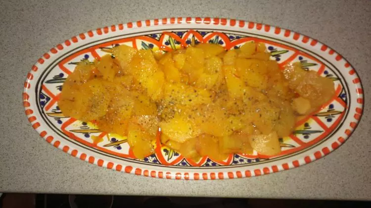 Safran-Kartoffeln