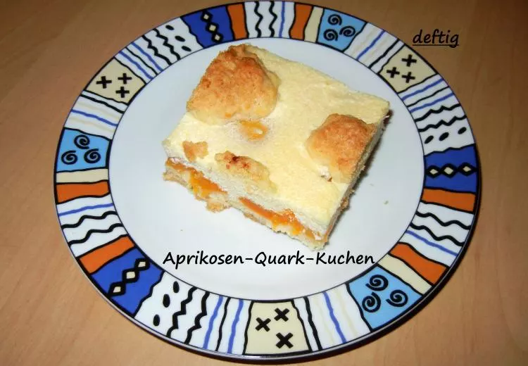 Aprikosen-Quark-Kuchen