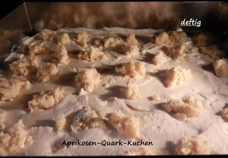 Aprikosen-Quark-Kuchen
