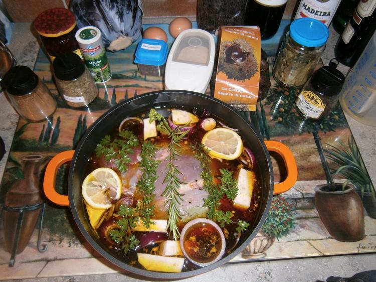Rehschnitzel mit Maronenfüllung | Kochmeister Rezept