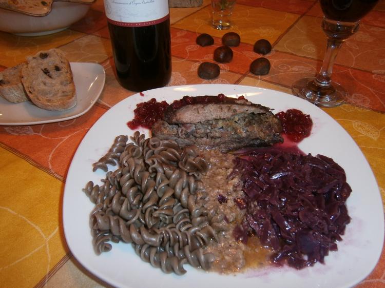 Rehschnitzel mit Maronenfüllung | Kochmeister Rezept