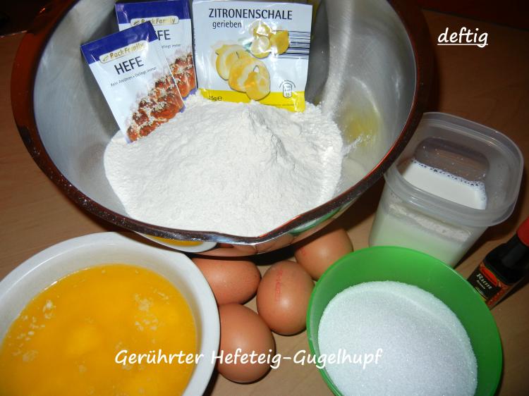 Gerührter Hefeteig-Gugelhupf | Kochmeister Rezept