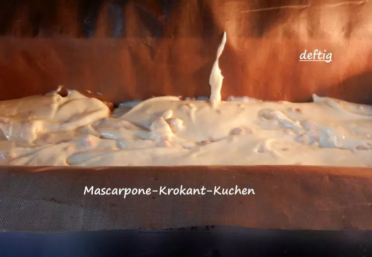 Mascarpone-Krokant-Kuchen