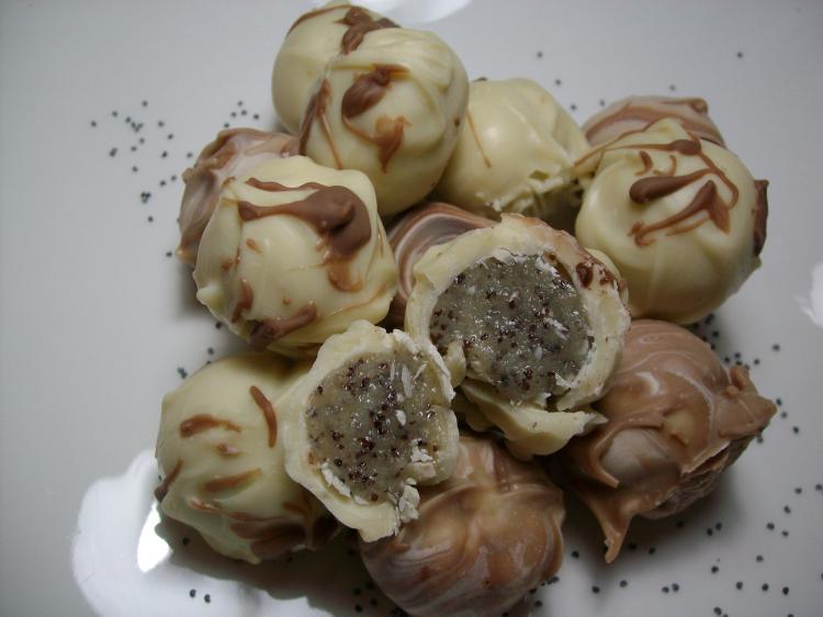 Mohn-Marzipan-Pralinen | Kochmeister Rezept