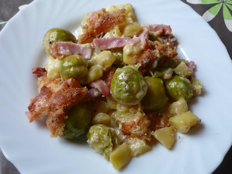 Rosenkohlauflauf | Kochmeister Rezept Rosenkohlauflauf | Kochmeister Rezept