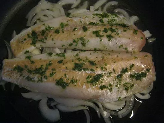 Gelinas gedünsteter Fisch *italienisch*