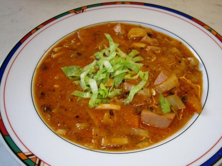 Deftiges Fleischwurst-Gulasch | Kochmeister Rezept
