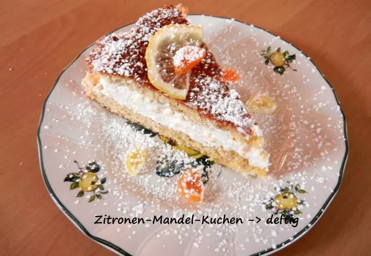 Zitronen-Mandel-Kuchen