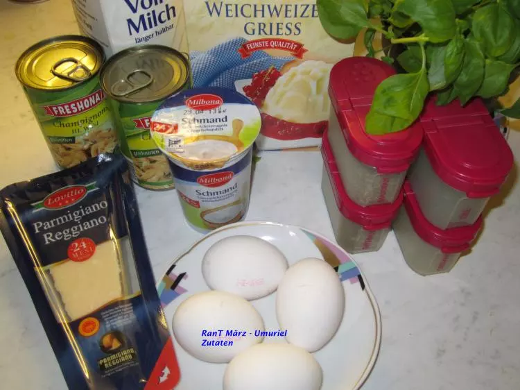 Gnocchi Mailänder Art mit Pilz-Sahne-Sauce