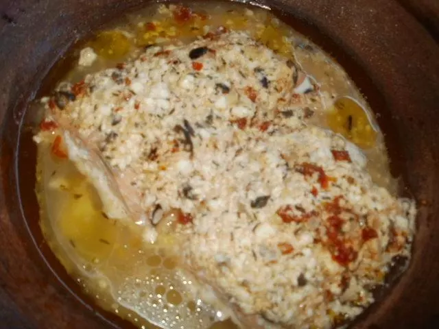 Feta-Lachs-Tajine