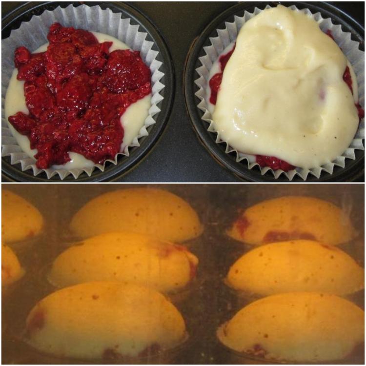 TopfenHimbeerMuffins Kochmeister Rezept