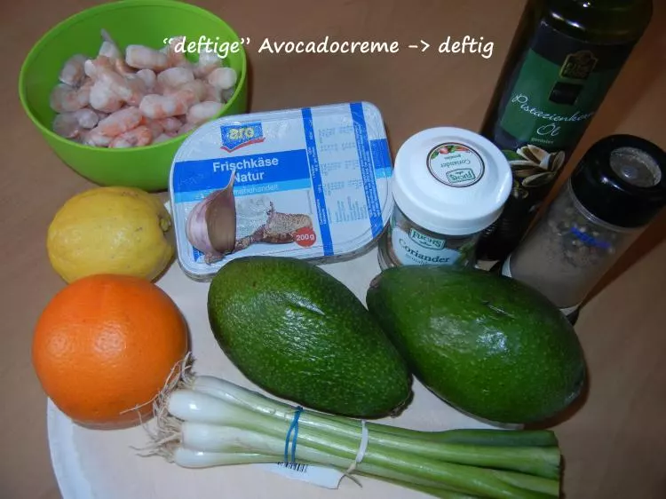 "deftige" Avocadocreme 