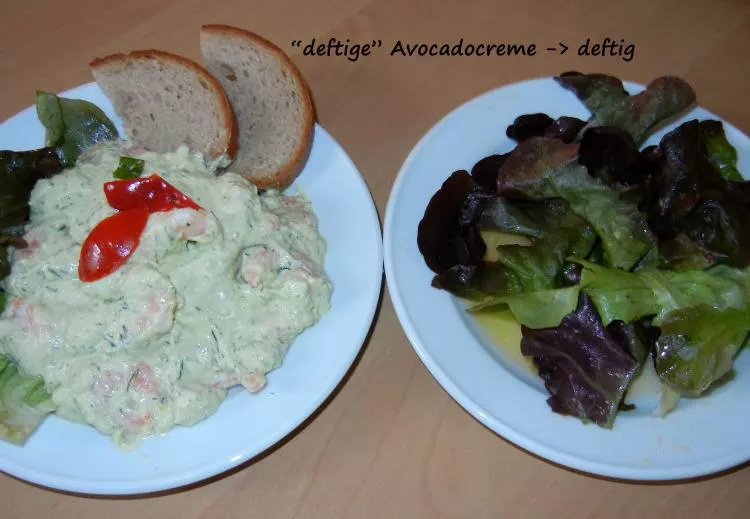 "deftige" Avocadocreme 