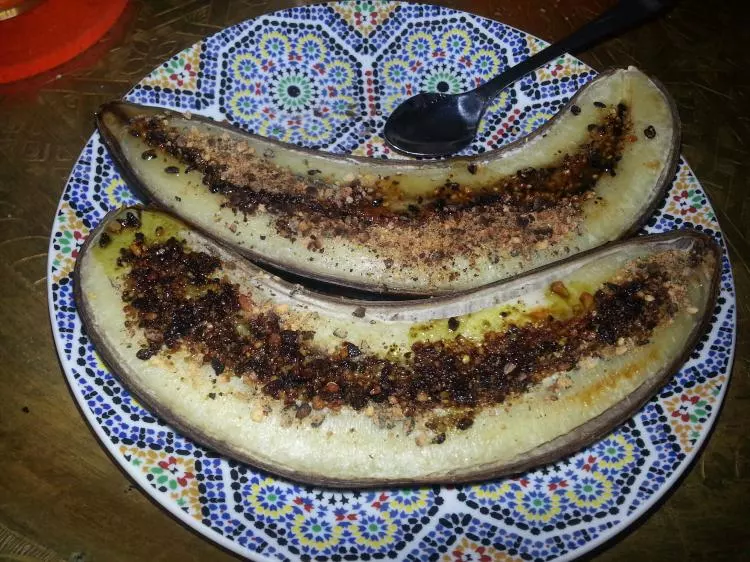 Gratinierte Bananen