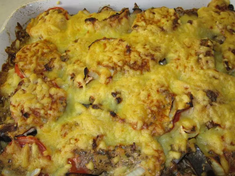 Gemüse-Lasagne mit Spitzkohl und Kürbis