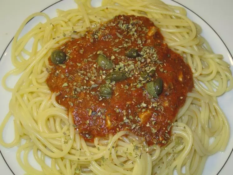 Spaghetti alla Mina