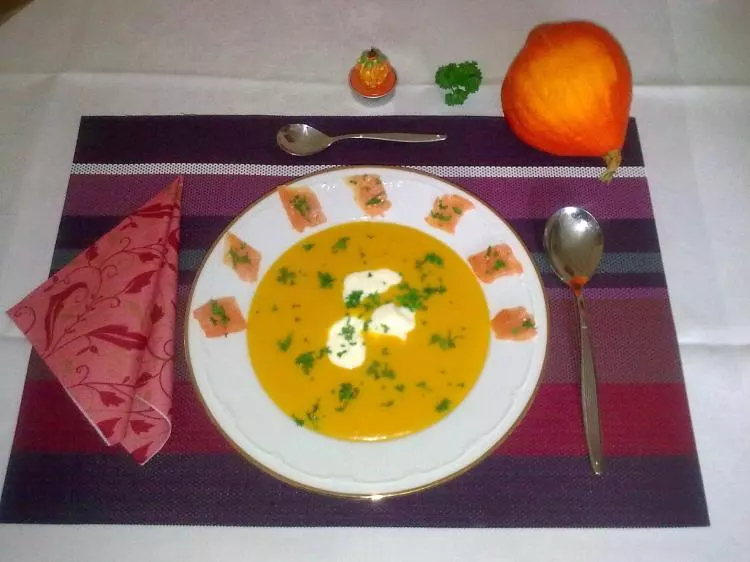 Hokkaido-Kokosmilch-Suppe 