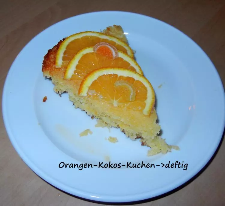 Orangen-Kokos-Kuchen 