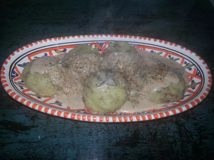 Kartoffel-Maronenknödel