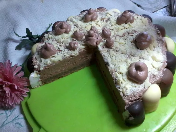 Mini-Schokokuss-Torte