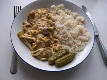 Schweinefleischragú